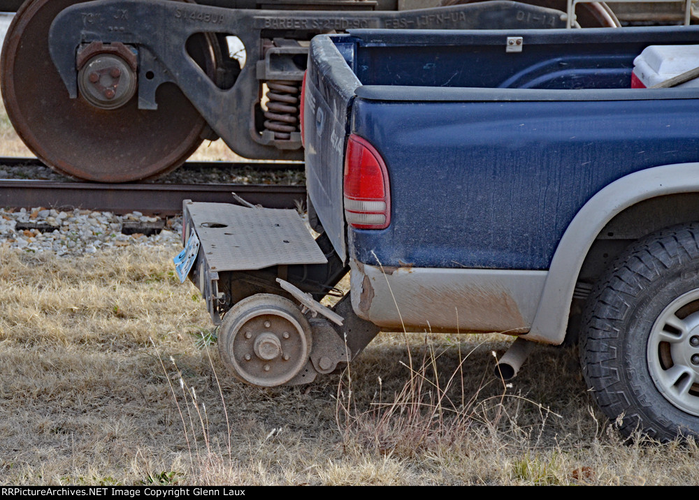 Blackwell Northern Gateway Railroad Dodge Dakota Hy-railer